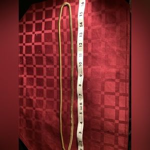 32 inch snake chain in gold tones